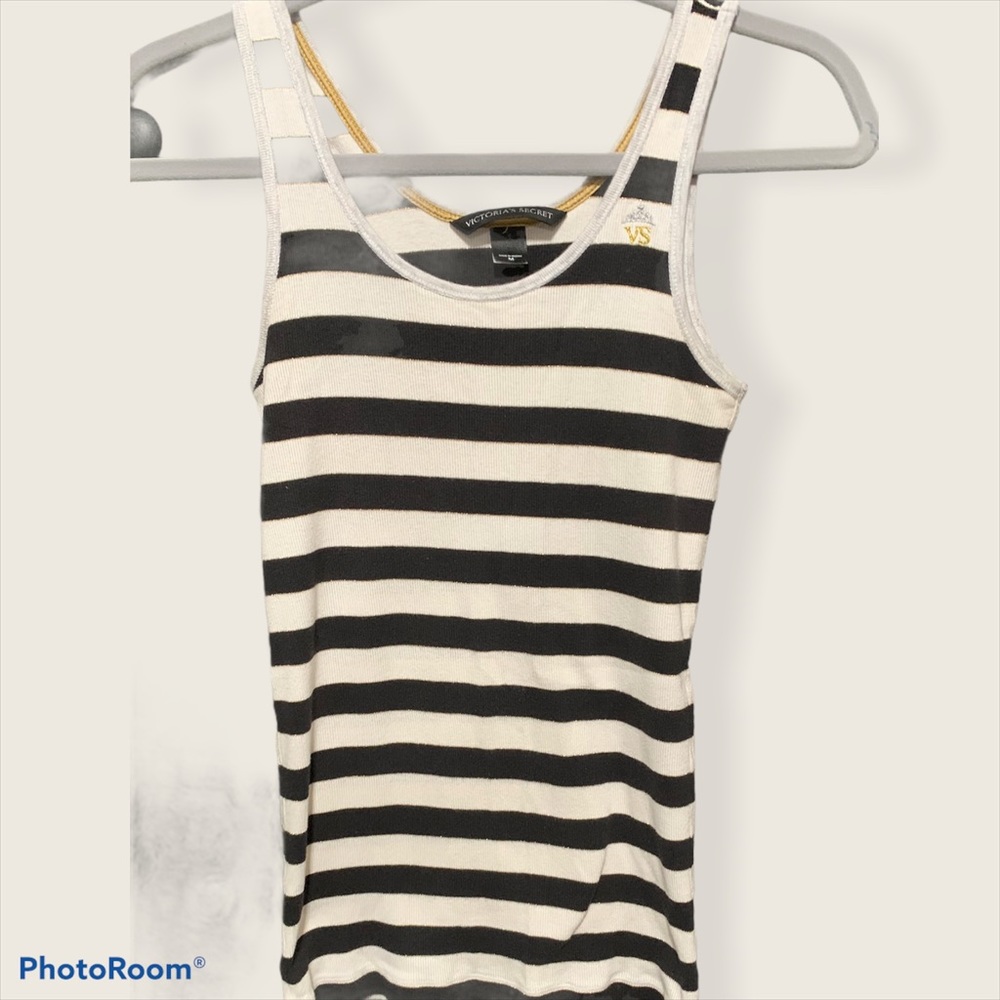 Victoria’s Secret black and white tank top